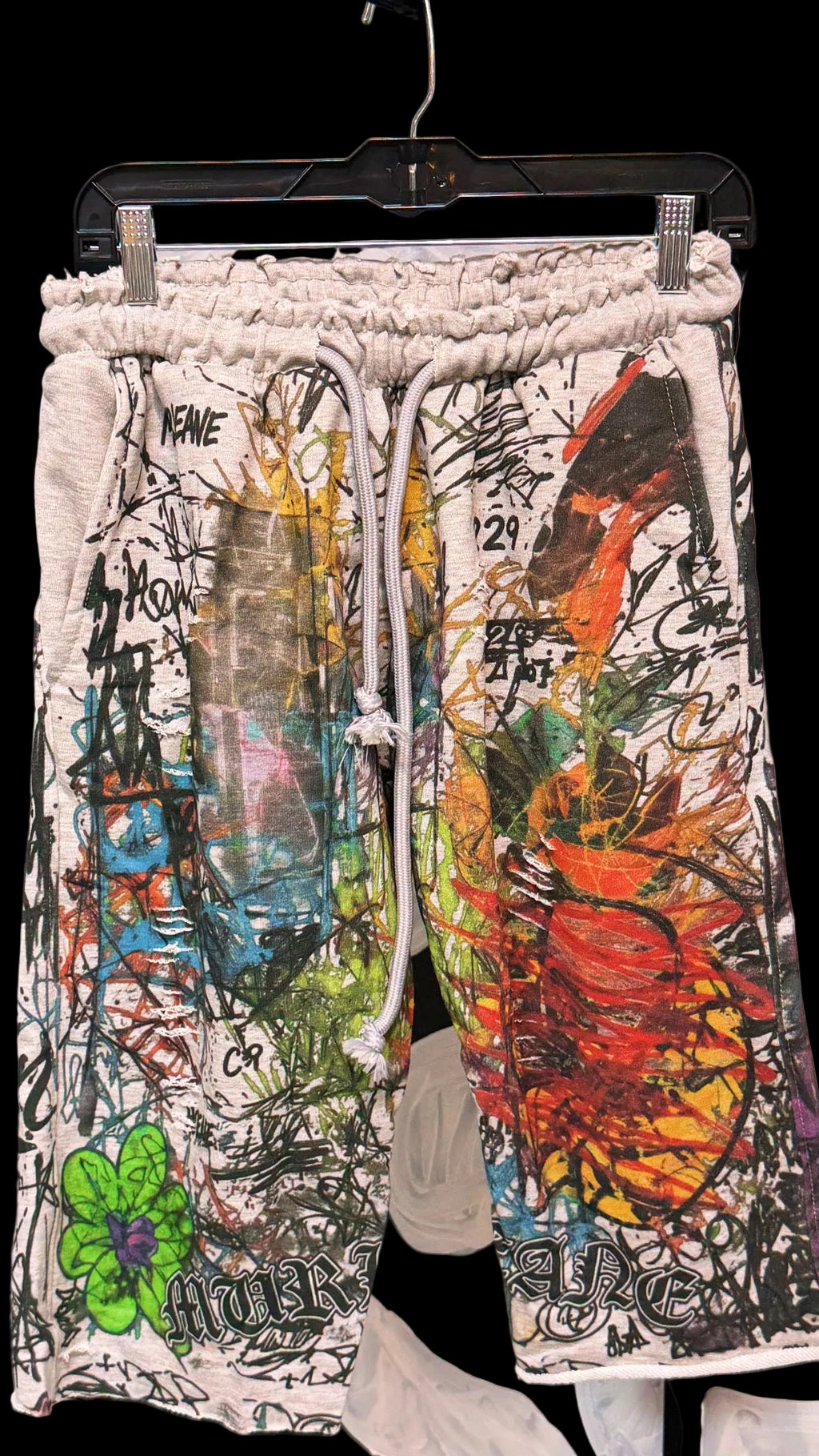 C-H-A-O-S Murleane scribble shorts