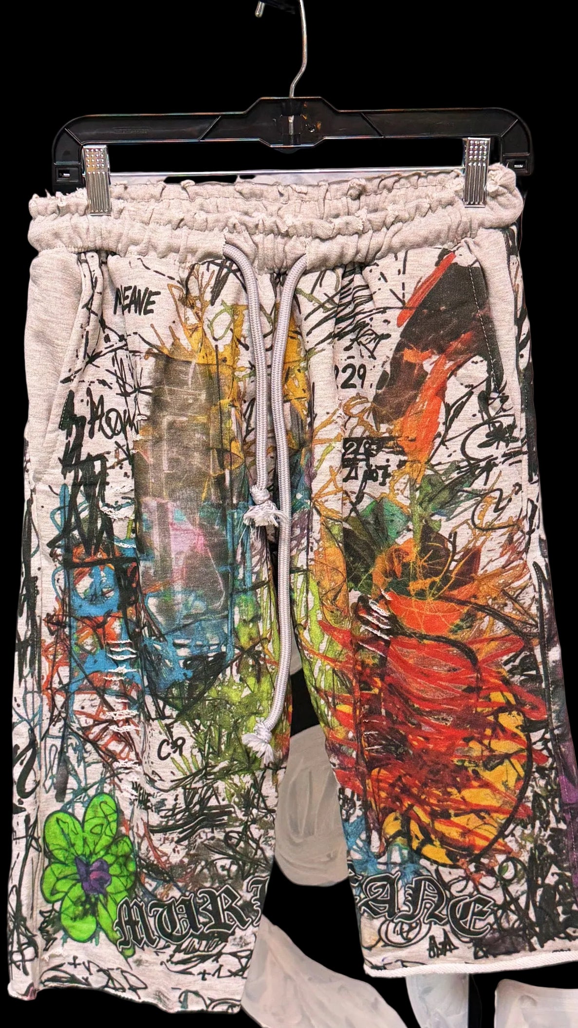 C-H-A-O-S Murleane scribble shorts
