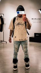 Murleane Ash Distressed Tee